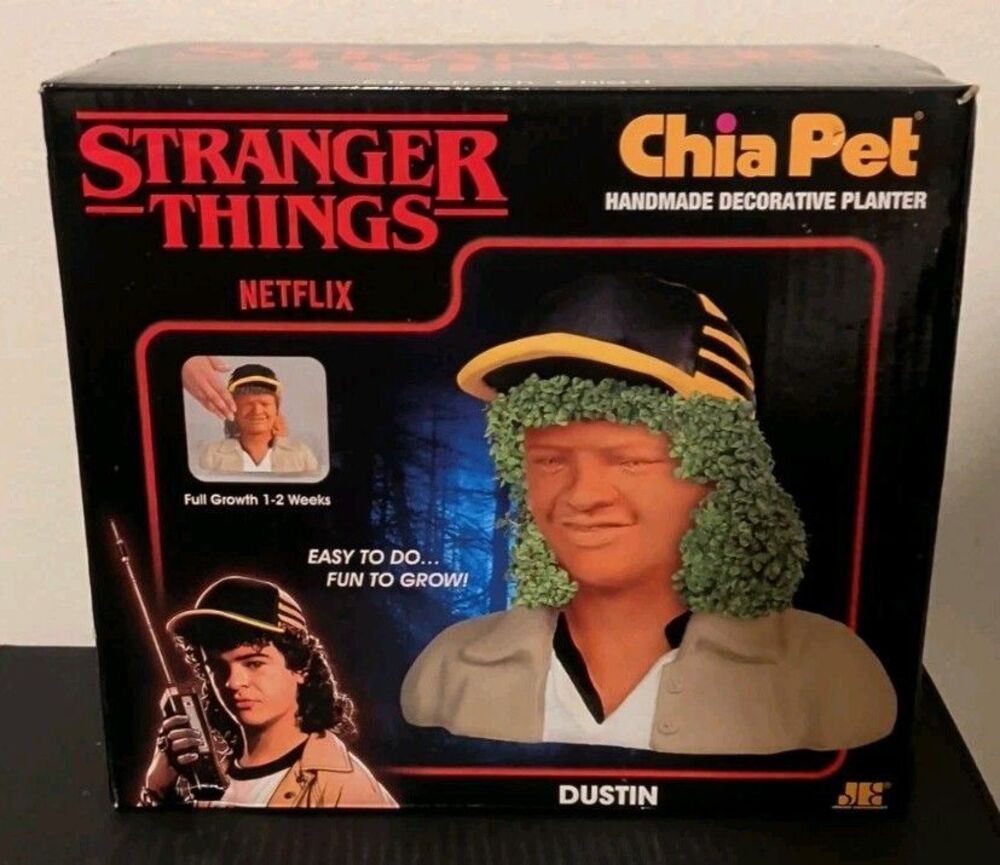 Stranger Things Dustin Henderson Chia Pet NIB